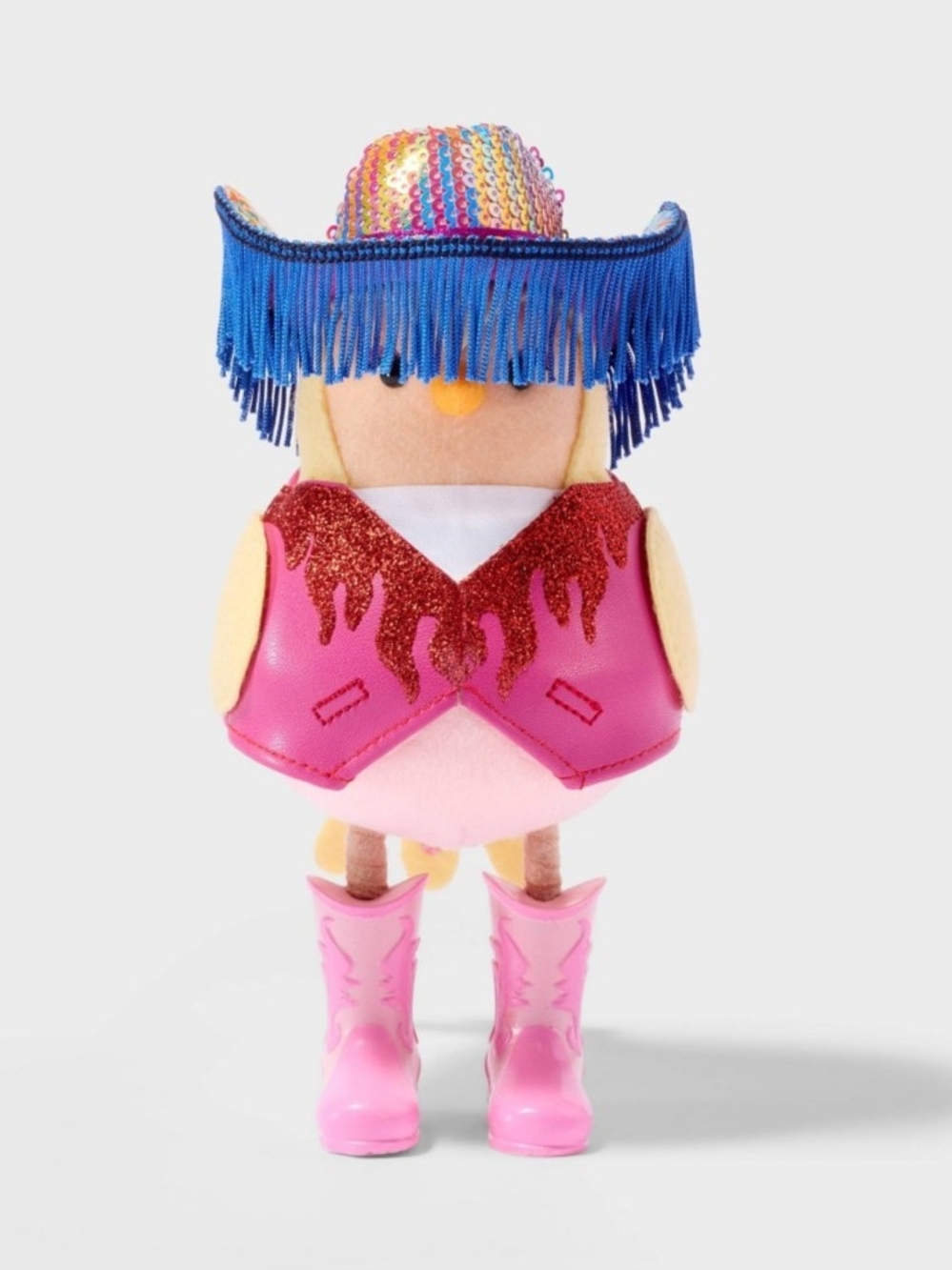 Target Pride 2026 Featherly Friends Cowboy Bird BOOTS Pink Hat Vest